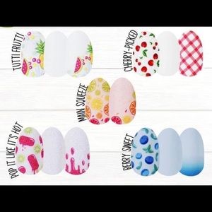 ALL 5 sets of Fruit Punch Collection - 🍒🫐🍍🍋🥝 Color Street